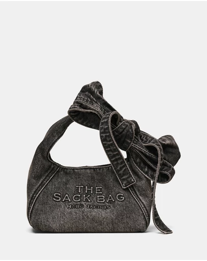 Marc Jacobs - The Bow Denim Mini Sack Bag