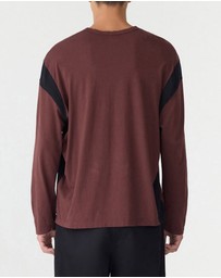 Bassike - Moto LS T-Shirt