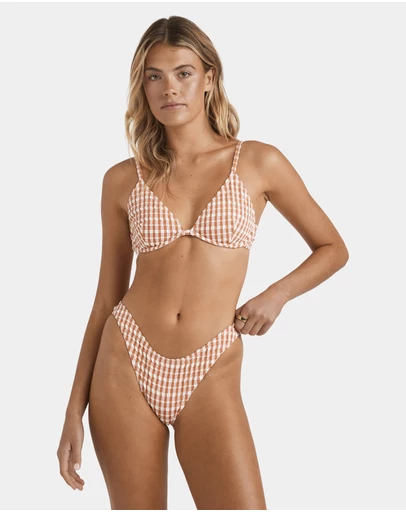 Billabong - Womens Wave Check Reese Underwire Bikini Top