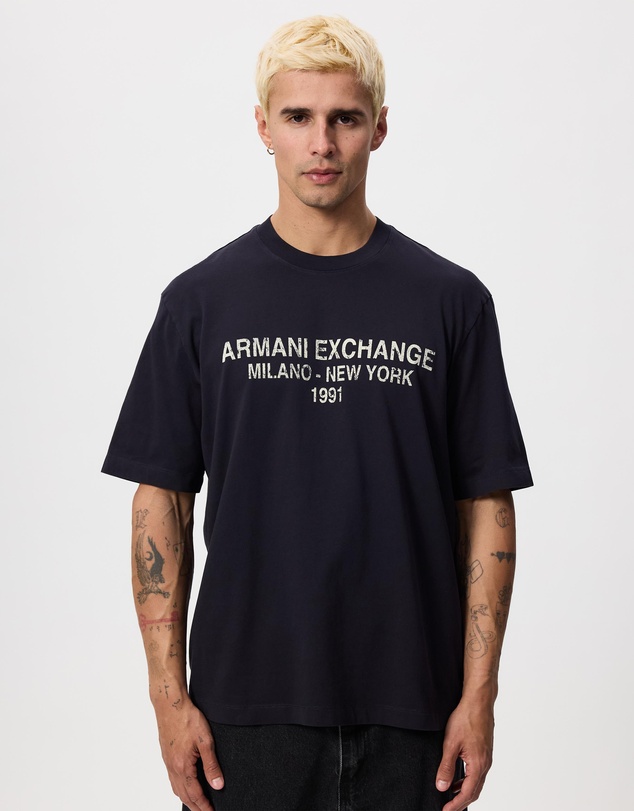 Armani Exchange - Logo Script T-Shirt