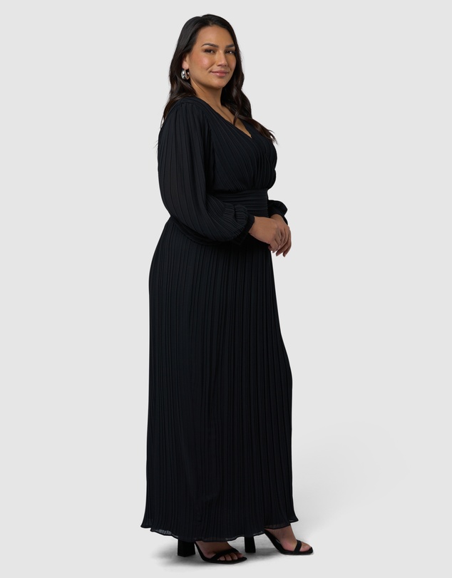 Pink Dusk by Curve Project - Secret Rendezvous Maxi Dress