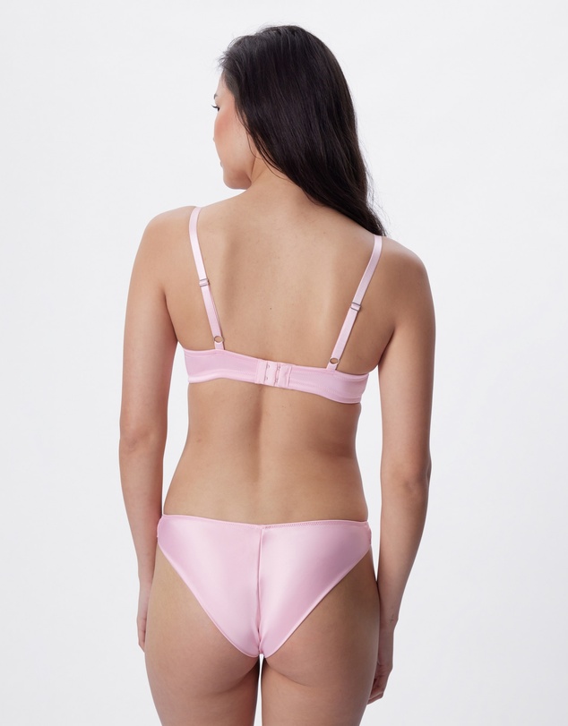 Bras N Things - Venus Lightly Lined Balconette Bra - Dark Pink