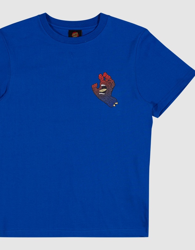Santa Cruz - Letter Hand Fade Short Sleeve Tee - Teens