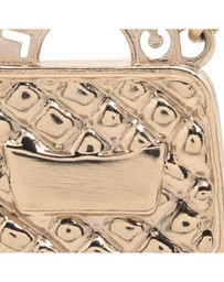 Pre-Loved by Azura Reborn - Pre-Loved CC Gold Plated Faux Pearl and Rhinestones Bag Necklace