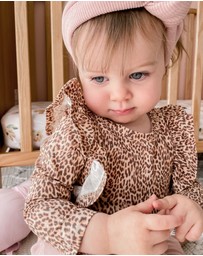 WITH LOVE FOR KIDS - Shimmy Long Sleeve Onesie - Babies