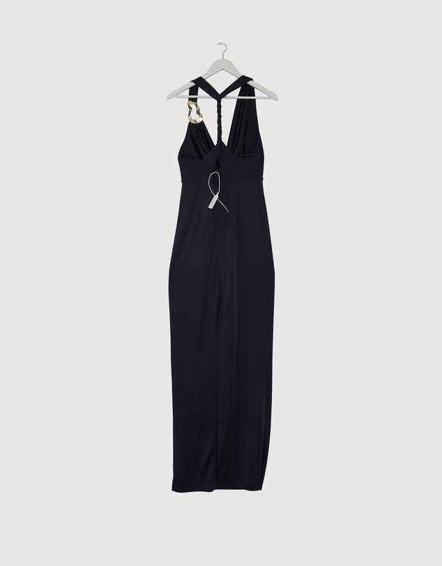 Revibe - Repaired Rebecca Vallance Ayesha Halter Maxi Dress - AU 12