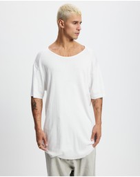 Surrounded By Ghosts - The Arsenic Relaxed Rib Knit Long Tail T-Shirt