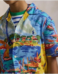 Polo Ralph Lauren - Andy Camp SS Button Front Shirt - THE ICONIC EXCLUSIVE - Kids-Teens