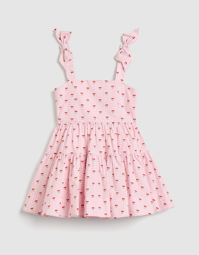 Bardot Junior - Suki Cherry Mini Dress - Kids-Teens
