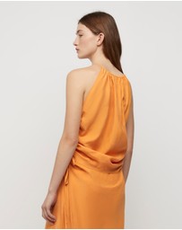 FRIEND of AUDREY - Andree Cupro Ruched Top