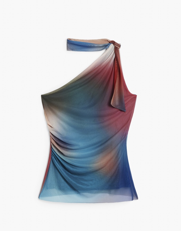 Desigual - Knot neckline T-shirt