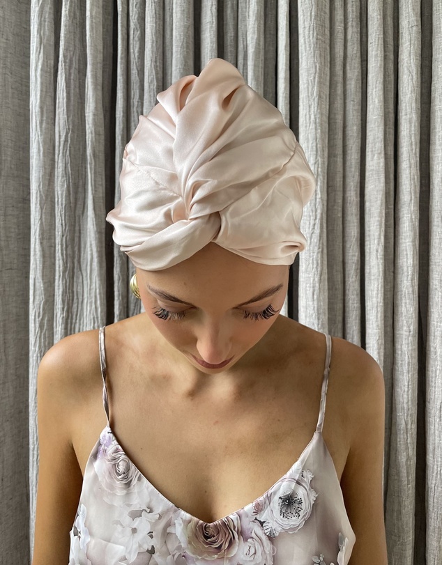 SILK MAGNOLIA - Silk Sleep Turban