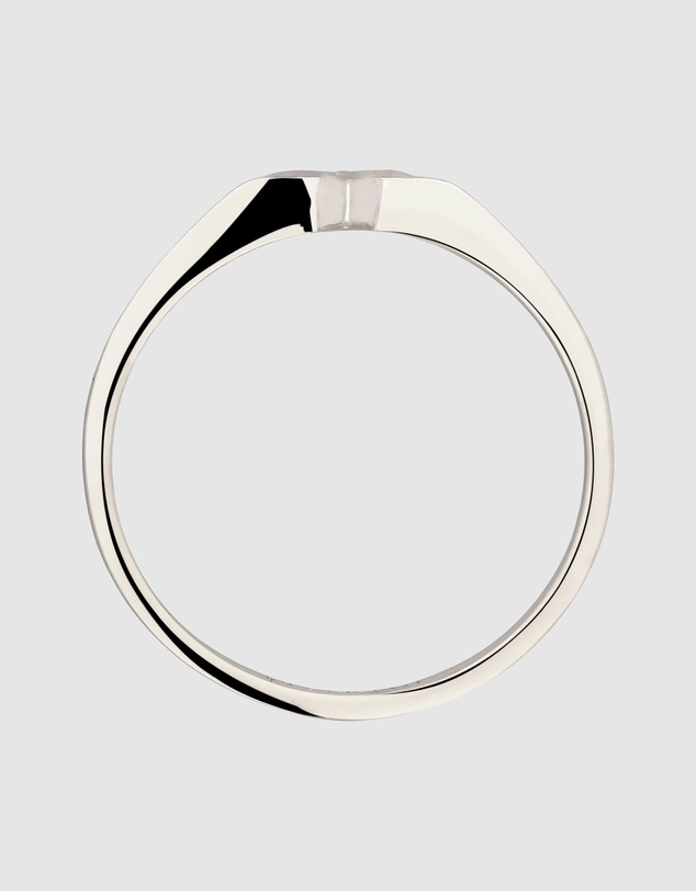 Kuzzoi - ICONIC EXCLUSIVE - Signet Ring with Star Emblem in 925 Sterling Silver