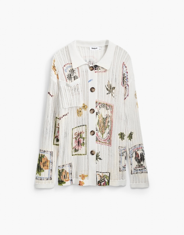 Desigual - Stamp cardigan