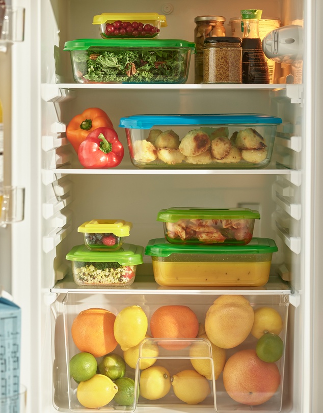 Joseph Joseph - Nest™ Glass 4-piece Food Storage Set (Multicolour)