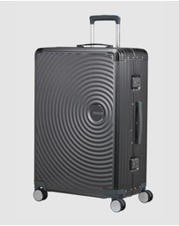 American Tourister - Soundbox Alu Large Tsa Suitcase Expandable (77Cm)