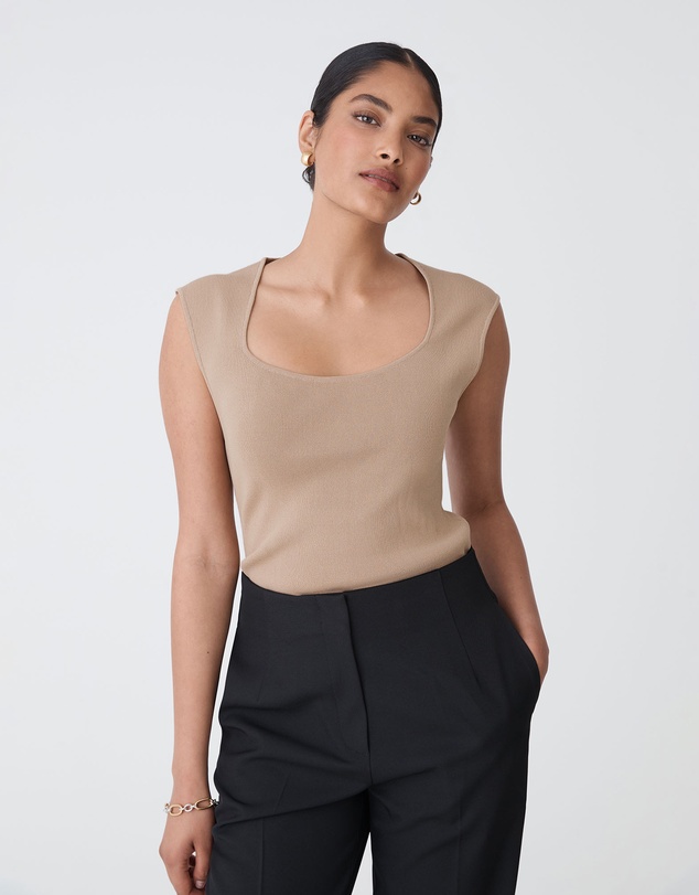 Forcast - Kingsley Knit Top