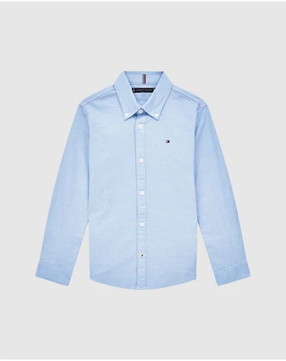 Tommy Hilfiger - Stretch Oxford Shirt - Kids