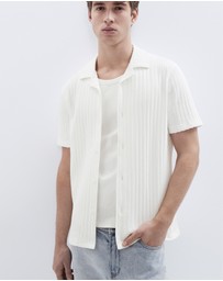 UNISON - Rib Stitch Button Thru