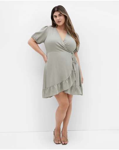 City Chic - Selena Wrap Dress