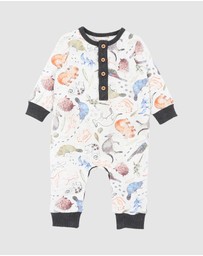 Fox & Finch - Outback Adventure Print Romper - Babies