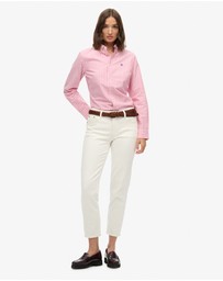 Superdry - Slim Oxford Long Sleeve Shirt