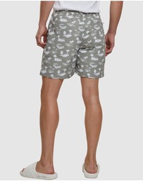 Urban Classics - Pattern Swim Shorts