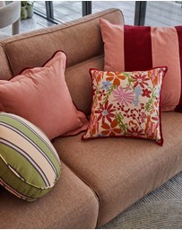 Mosey Me - Winter Garden Square Cushion Cover