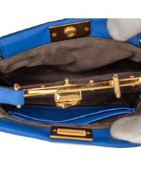 Pre-Loved by Azura Reborn - Pre-Loved Micro Shiny Nappa Peekaboo Iconic Satchel
