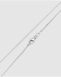 Kuzzoi - ICONIC EXCLUSIVE - Necklace Men Feather Pendant with Quartz Gemstone in 925 Sterling Silver