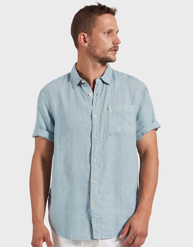 Academy Brand - Hampton Linen S/S Shirt