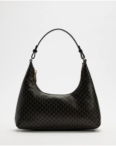 Calvin Klein - Emblem Aop Shoulder Bag
