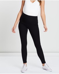 Angel Maternity - Postnatal Tummy Tight Control Built-In Shaping Leggings