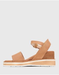 Airflex - Sandrea Stacked Heel Wedges
