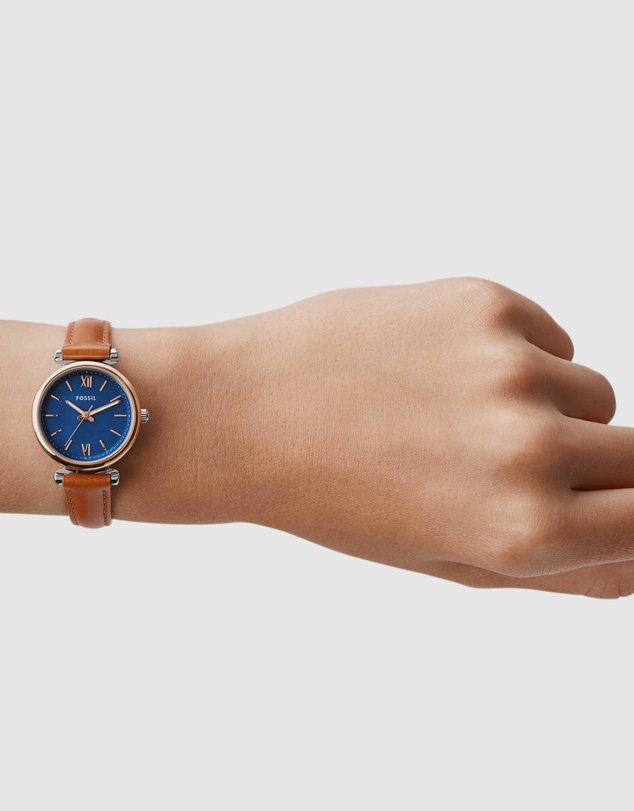Fossil - Carlie Mini Brown Analogue Watch ES4701