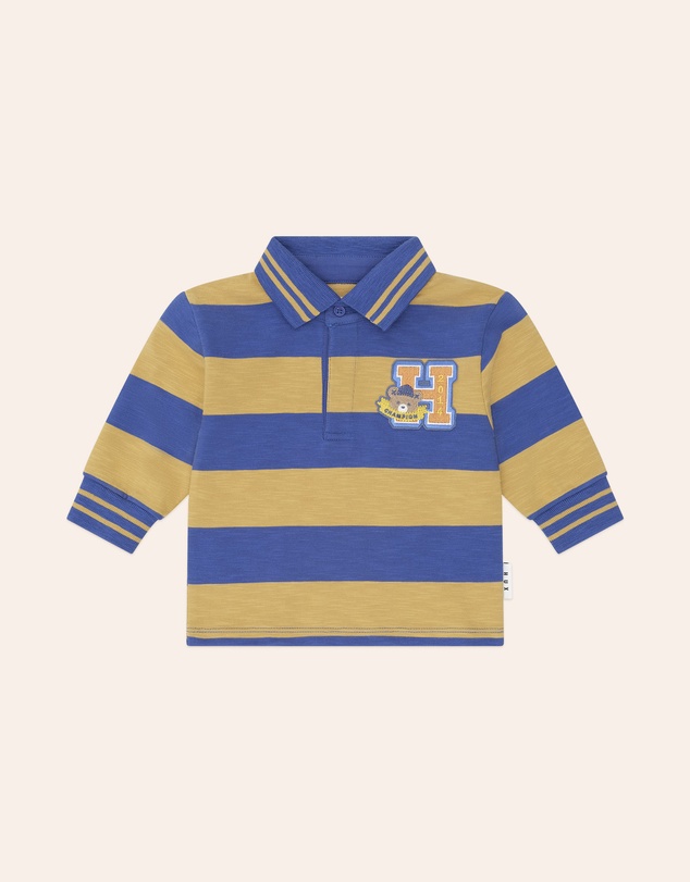 Huxbaby - Collegiate Hux Stripe Rugby Shirt - Babies-Kids