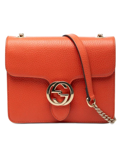 Pre-Loved by Azura Reborn - Pre-Loved Small Dollar Calfskin Interlocking G Crossbody