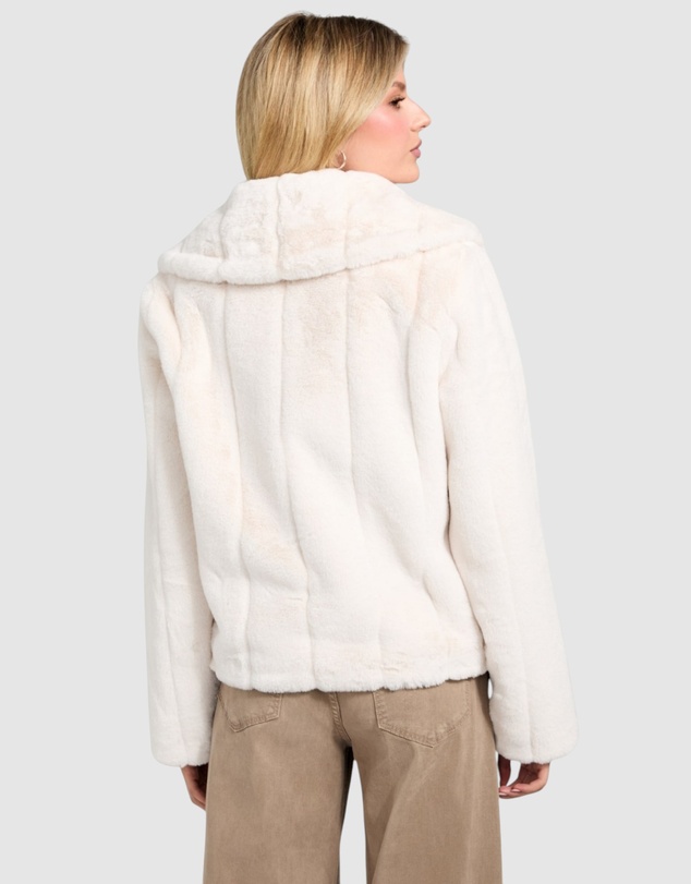 GUESS - Sophy Faux-Fur Jacket
