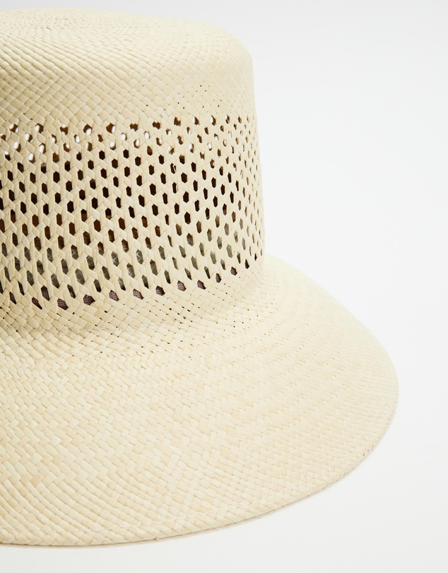 Brixton - Lopez Panama Straw Bucket Hat