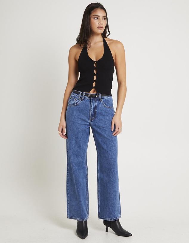 Alice In The Eve - Kaia Keyhole Halter Top