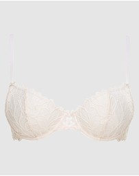 Billet Doux - Divine Unlined Wired Lace Balconette Bra