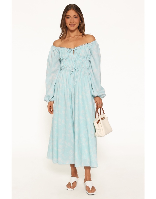 Petal & Pup - Maureen Maxi Dress - Green Spring Ditsy