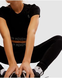 FP Movement by Free People - Run The Distance Baby Tee