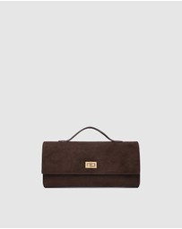 Louenhide - Delaney Suedette Clutch