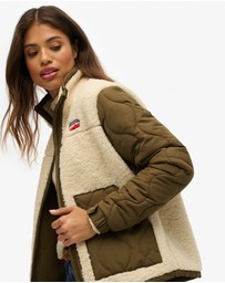 Superdry - Fleece Hybrid Jacket