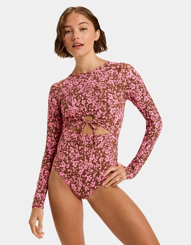 Roxy - Womens Kerlina Long Sleeve Onesie Rash Vest