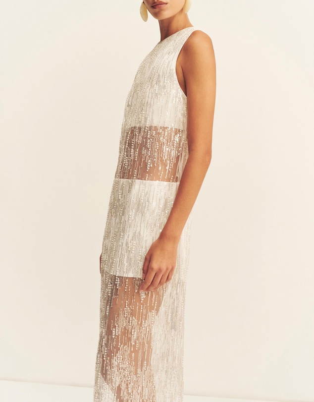 Shona Joy - Viva Round Neck Maxi Dress