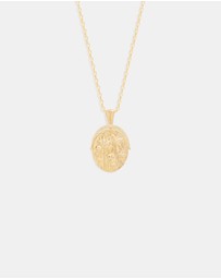 By Charlotte - Gold Everything You Are Is Enough Small Necklace