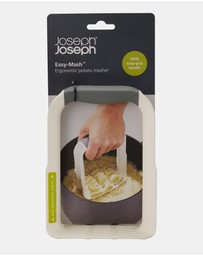 Joseph Joseph - Easy-Mash™ Ergonomic Potato Masher (White)
