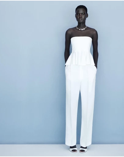 M.N.G - Peplum Top